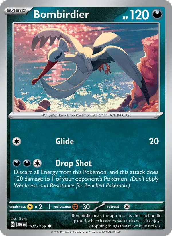 Bombirdier 101 card from Journey Together