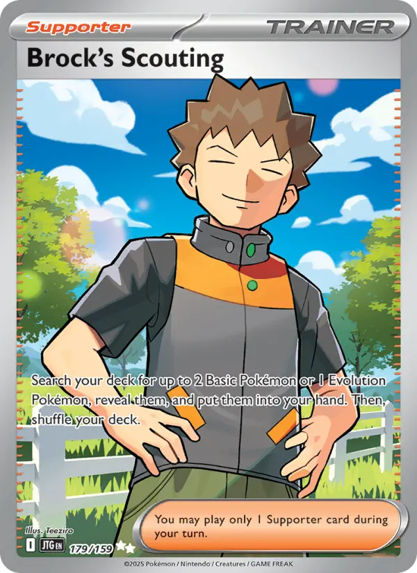 Brock's Scouting 179 — Journey Together 179, Holofoil finish