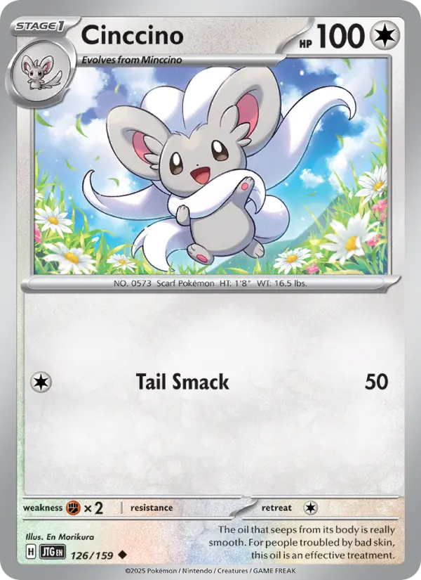Cinccino 126 card from Journey Together
