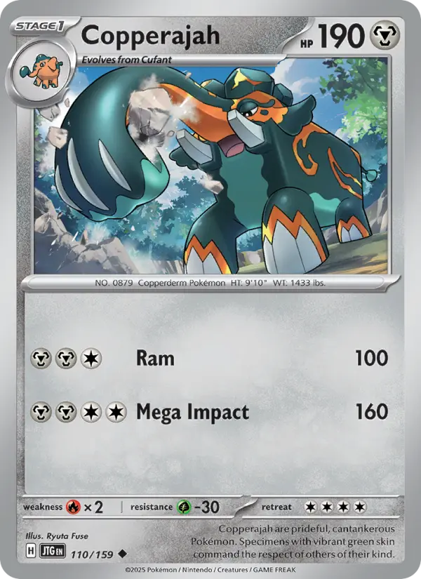 Copperajah 110 card from Journey Together
