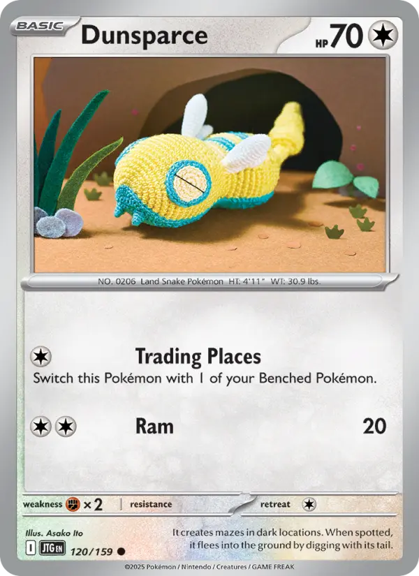 Dunsparce 120 — Journey Together 120, Normal finish