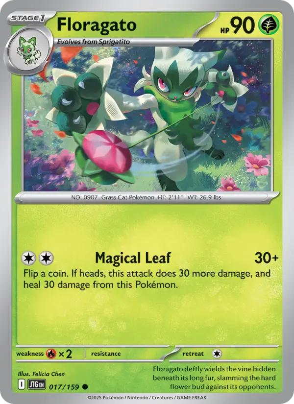 Floragato 17 card from Journey Together