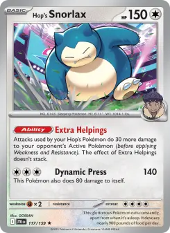 Hop's Snorlax 117 — Journey Together