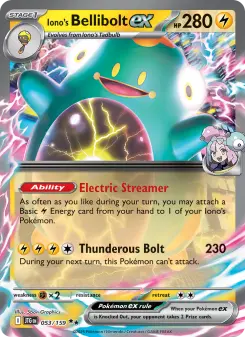 Iono's Bellibolt ex 53 — Journey Together