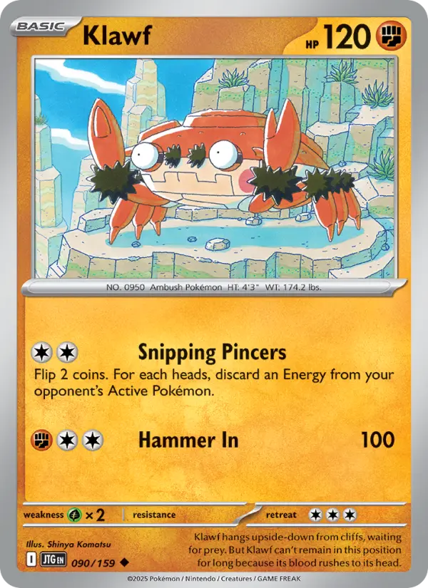 Klawf 90 card from Journey Together