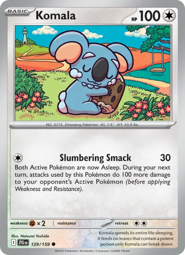 Komala 129 — Journey Together 129, Normal finish