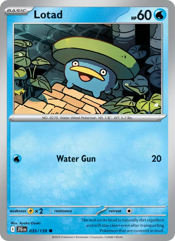 Lotad 35 — Journey Together 35, Normal finish
