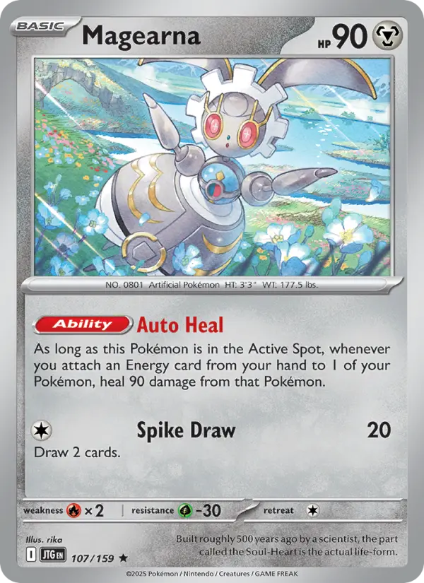 Magearna 107 card from Journey Together