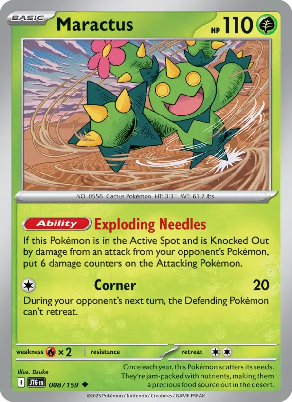 Maractus 8 card from Journey Together
