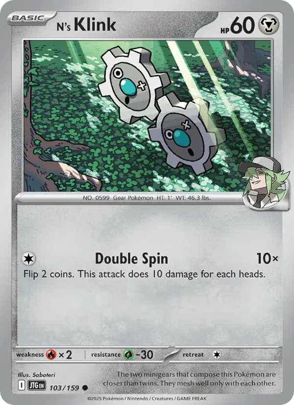 N's Klink 103 card from Journey Together