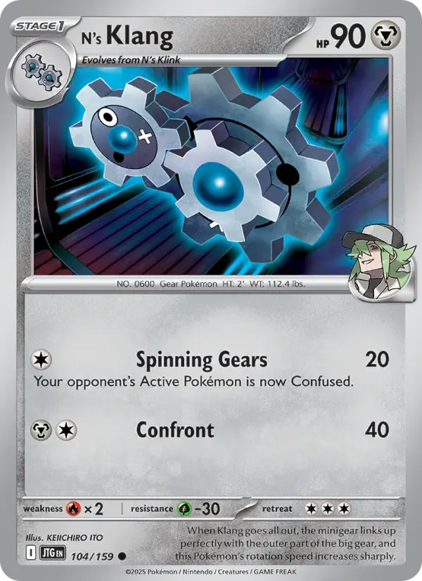 N's Klang 104 card from Journey Together