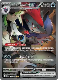 N's Zoroark ex 185 — Journey Together