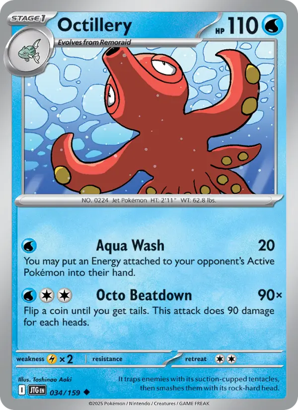 Octillery 34 — Journey Together 34, Normal finish