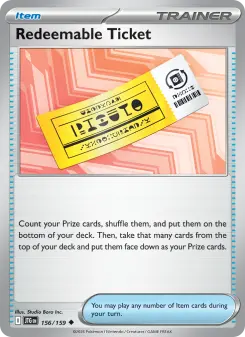 Redeemable Ticket 156 — Journey Together