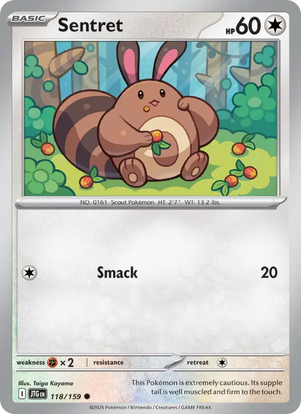 Sentret 118 card from Journey Together