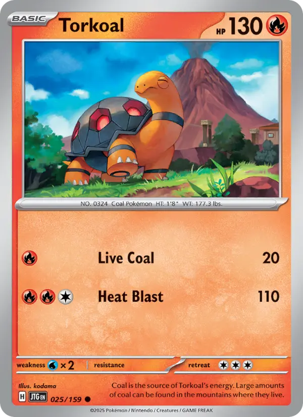 Torkoal 25 card from Journey Together