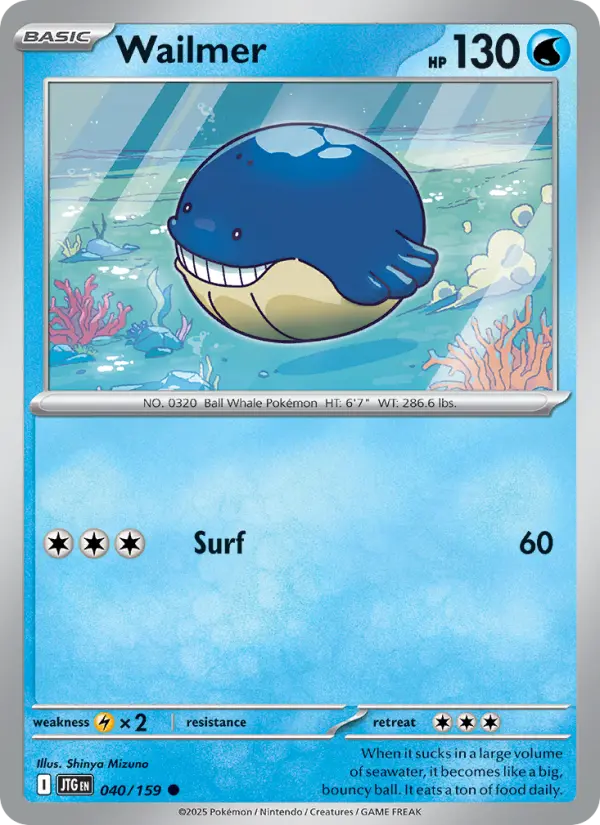 Wailmer 40 — Journey Together 40, Normal finish