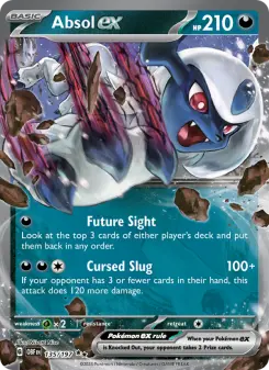Absol ex — Obsidian Flames #135