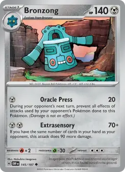 Bronzong — Obsidian Flames #145