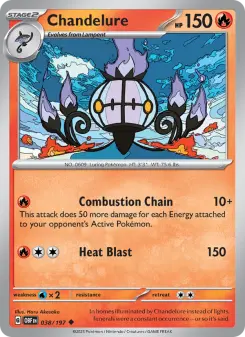 Chandelure — Obsidian Flames #38