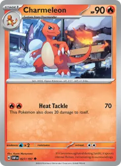 Charmeleon — Obsidian Flames #27