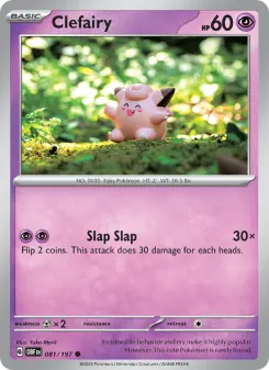 Clefairy — Obsidian Flames #81