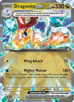 Dragonite ex — Obsidian Flames #159