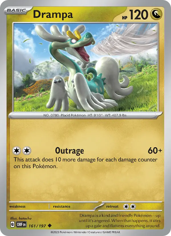 Drampa 161 — Obsidian Flames 161, Normal finish