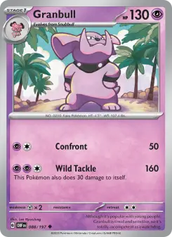 Granbull — Obsidian Flames 88