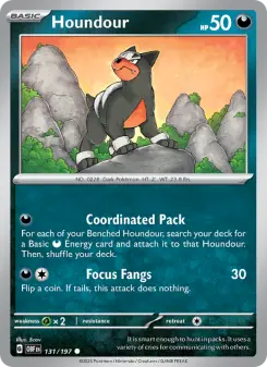 Houndour — Obsidian Flames #131