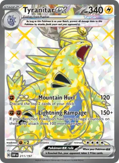Tyranitar ex 211 — Obsidian Flames