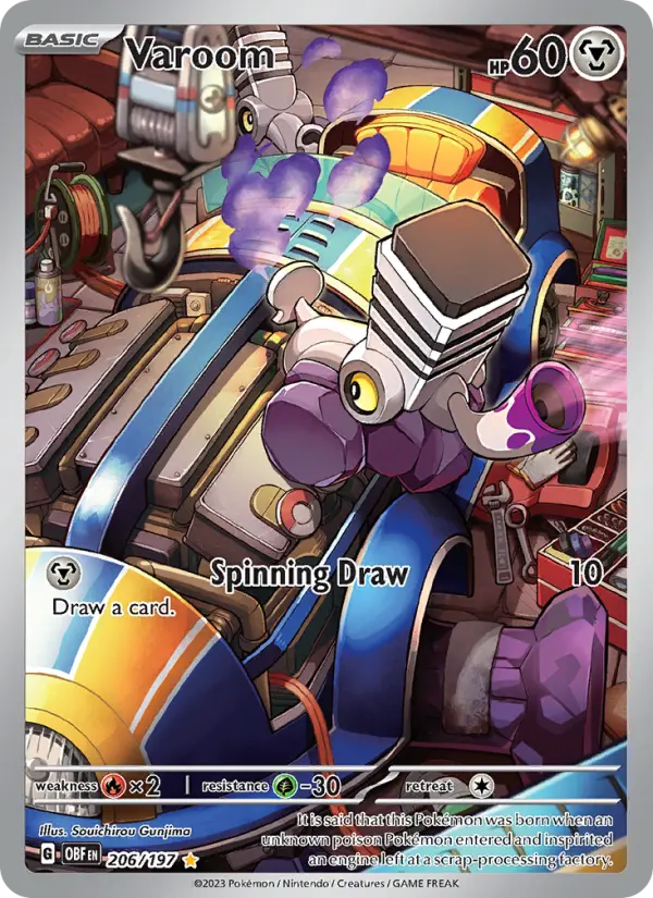 Varoom 206 card from Obsidian Flames