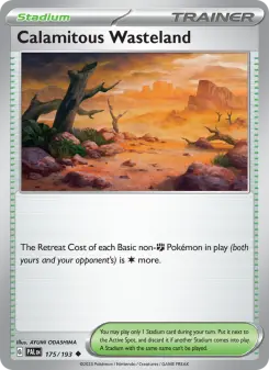 Calamitous Wasteland — Paldea Evolved 175