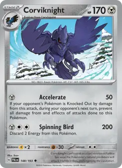 Corviknight — Paldea Evolved 148