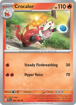 Crocalor 36 — Paldea Evolved