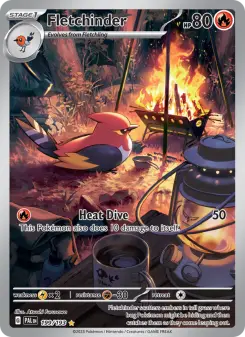 Fletchinder 199 — Paldea Evolved