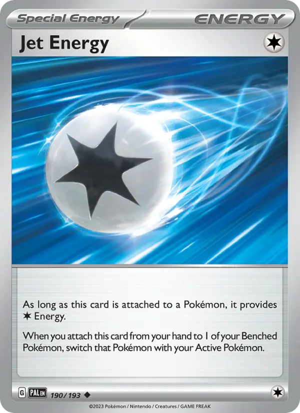 Jet Energy 190 — Paldea Evolved 190, Normal finish