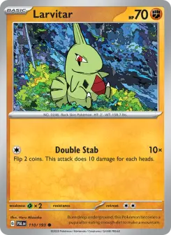 Larvitar — Paldea Evolved #110
