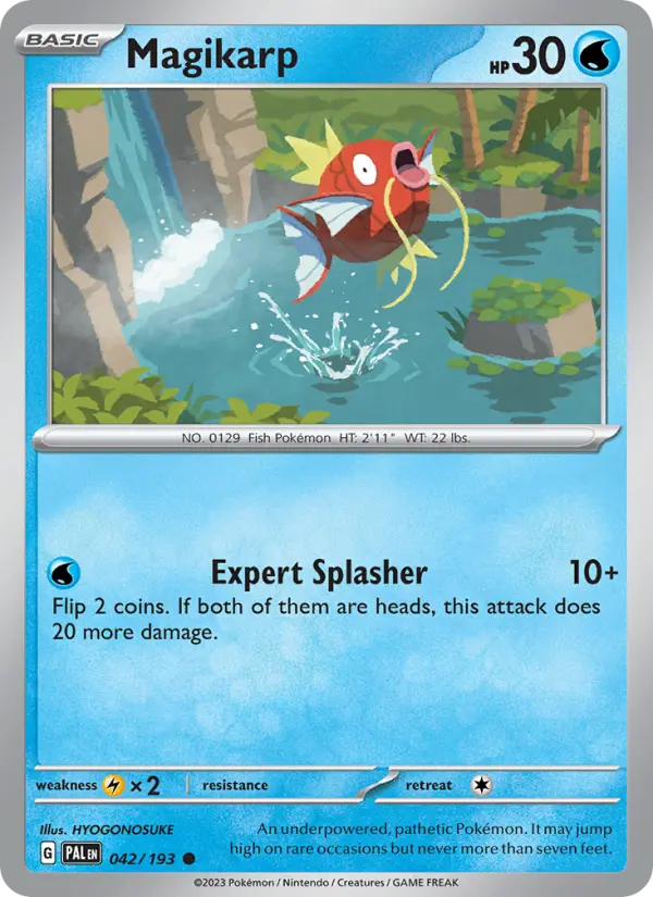 Magikarp 42 — Paldea Evolved 42, Normal finish