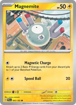 Magnemite — Paldea Evolved #65