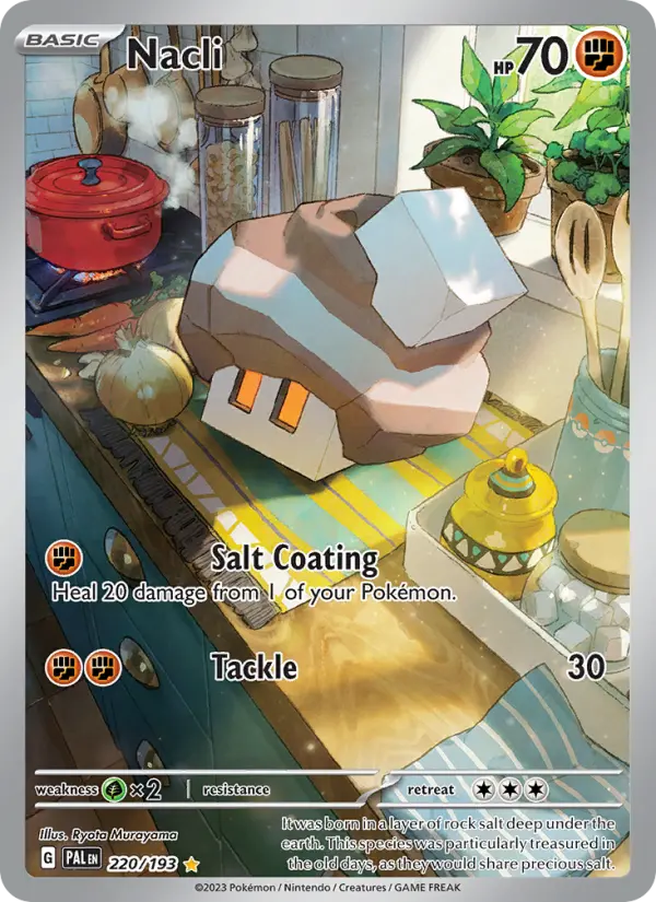 Nacli 220 card from Paldea Evolved