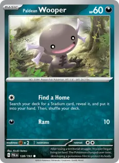 Paldean Wooper — Paldea Evolved #128