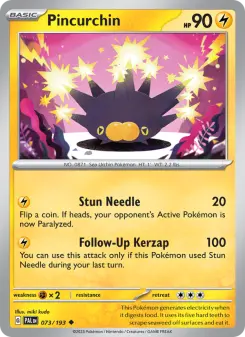 Pincurchin 73 — Paldea Evolved