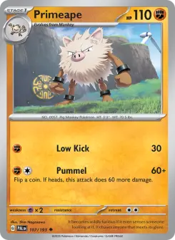 Primeape — Paldea Evolved #107