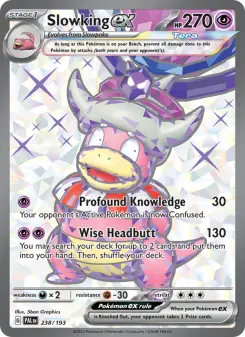 Slowking ex — Paldea Evolved #238
