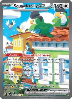 Squawkabilly ex 264 — Paldea Evolved