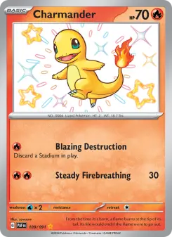 Charmander 109 — Paldean Fates