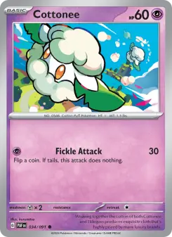 Cottonee — Paldean Fates 34