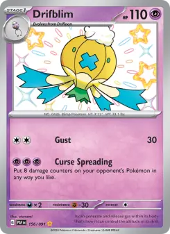 Drifblim — Paldean Fates 156