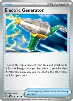 Electric Generator 79 — Paldean Fates